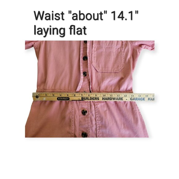 Madewell Strawberry Custard Utility Pantsuit Size 04 - Picture 11 of 13